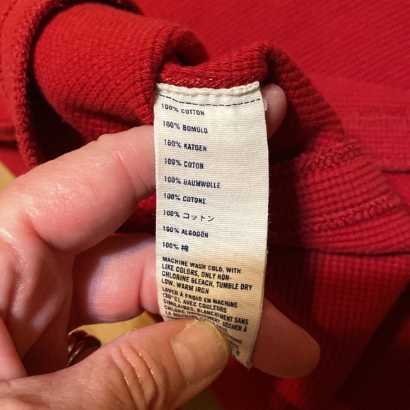 Abercrombie Boys Muscle Waffle Long Sleeve: Size Large - Picture 5 of 6